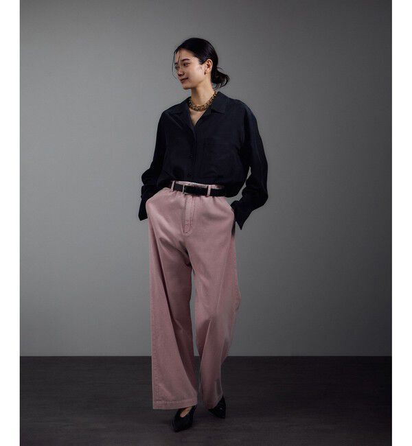 SALON adam et rope'「フェードコーデュロイパンツ / セットアップ対応」|チノ|