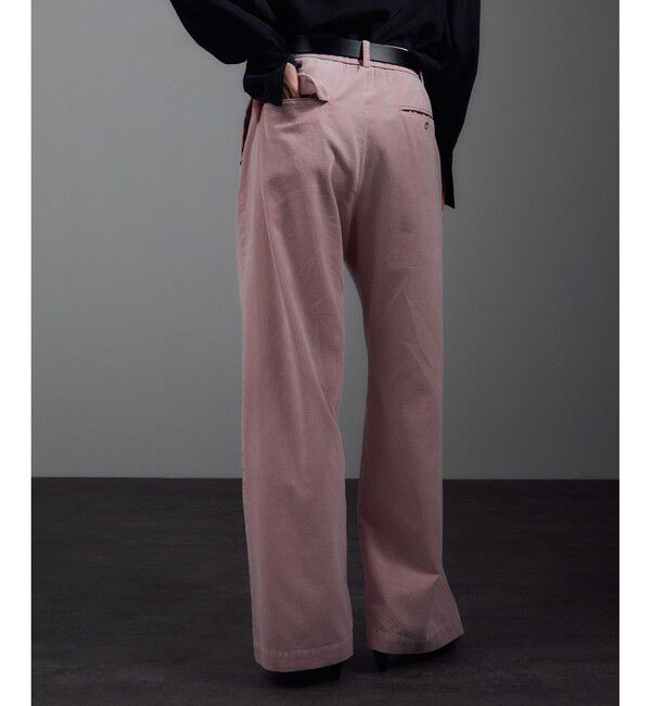 SALON adam et rope'「フェードコーデュロイパンツ / セットアップ対応」|チノ|