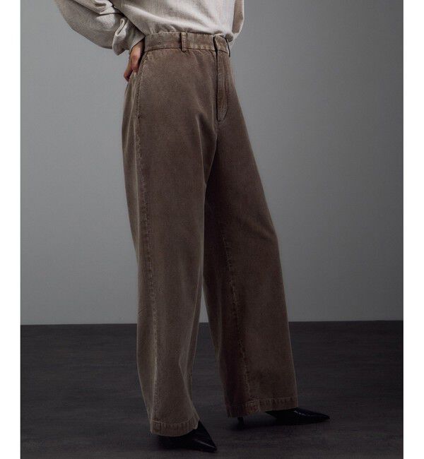 SALON adam et rope'「フェードコーデュロイパンツ / セットアップ対応」|チノ|
