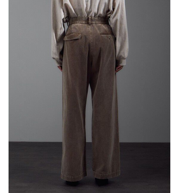 SALON adam et rope'「フェードコーデュロイパンツ / セットアップ対応」|チノ|