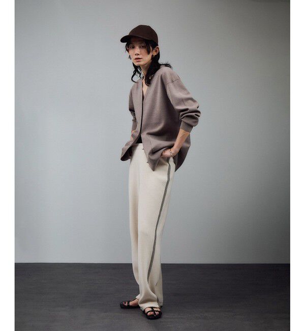 SALON adam et rope'「パンツ-CreamyCotton /クリーミーコットン-」|チノ|