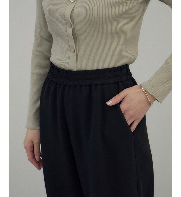 SALON adam et rope'「トリアセリラクシーパンツ / セットアップ対応」|チノ|