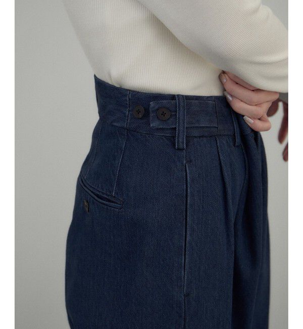 SALON adam et rope'「デニムSTYLE UP TACK PANTS」|デニム|