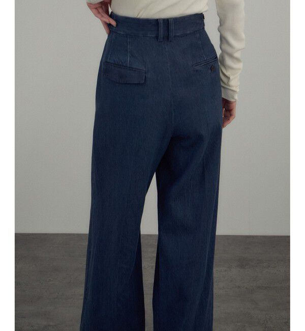 SALON adam et rope'「デニムSTYLE UP TACK PANTS」|デニム|
