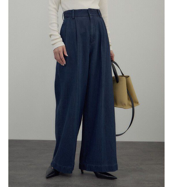 SALON adam et rope'「デニムSTYLE UP TACK PANTS」|デニム|