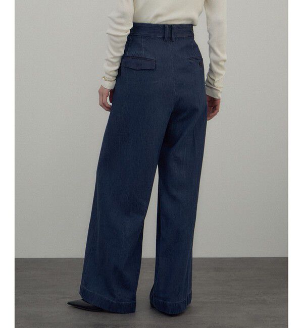 SALON adam et rope'「デニムSTYLE UP TACK PANTS」|デニム|