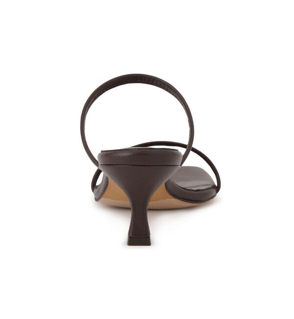 SALON adam et rope'「【W S（ドゥーブル）】レザーヒールサンダル」|サンダル|