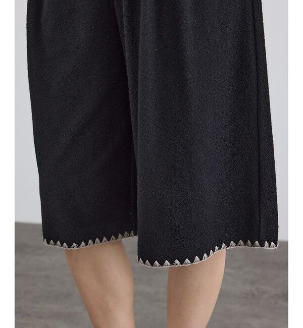 SALON adam et rope'「ミニパイルショートパンツ / セットアップ対応」|チノ|