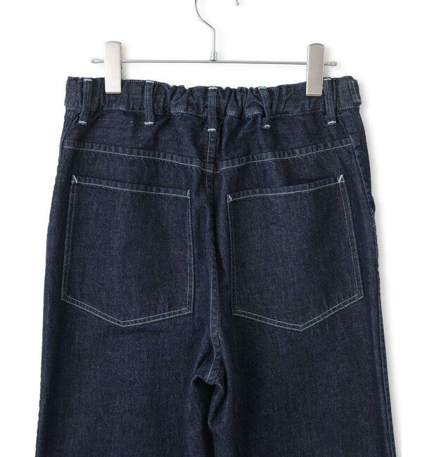 SALON adam et rope'「【KURO for SALON（クロ）】別注EASY TUCK DENIM INDIGO / デニムパンツ」|デニム|