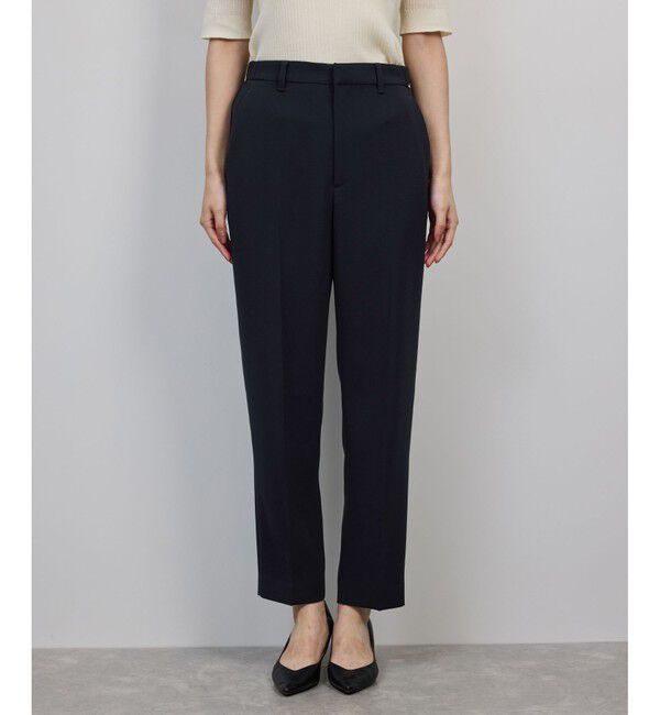 ROPE「トリアセダブルクロス テーパードパンツ/イージーケア・25AW」|チノ|