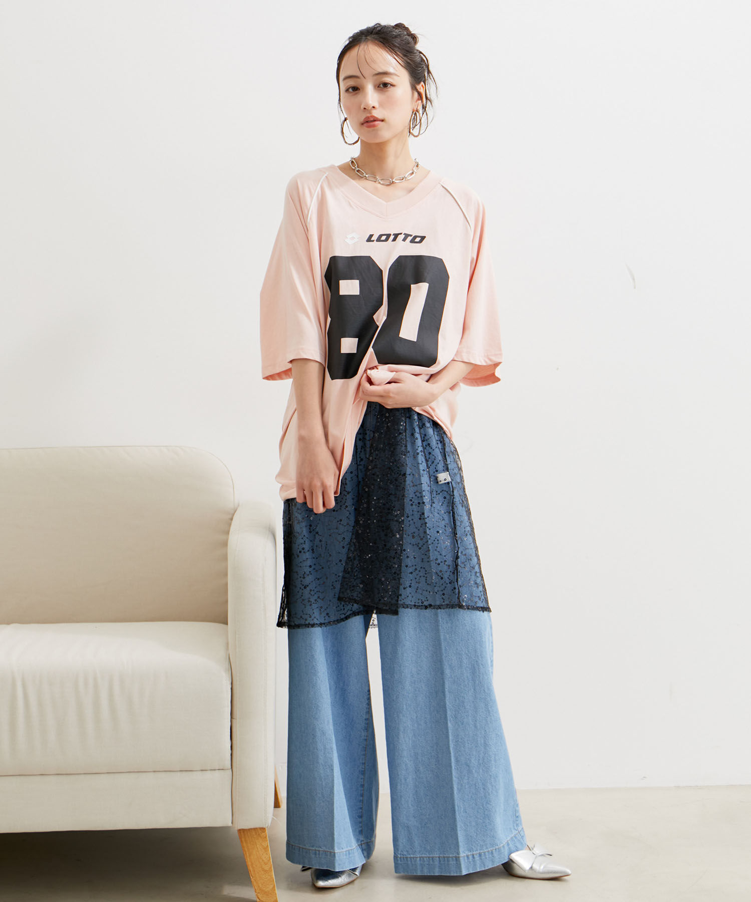 VIS「【Lottoコラボ】BIGゲームTシャツ」|Tシャツ・カットソー|