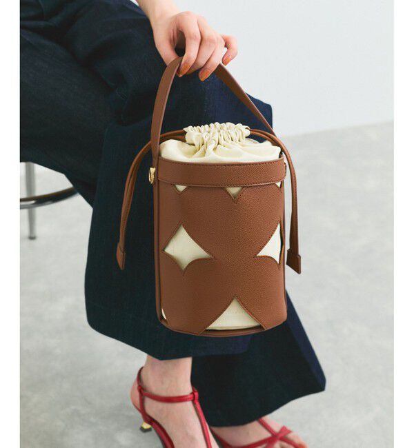 VIS「カットワーク2WAYバッグ」|ハンドバッグ|