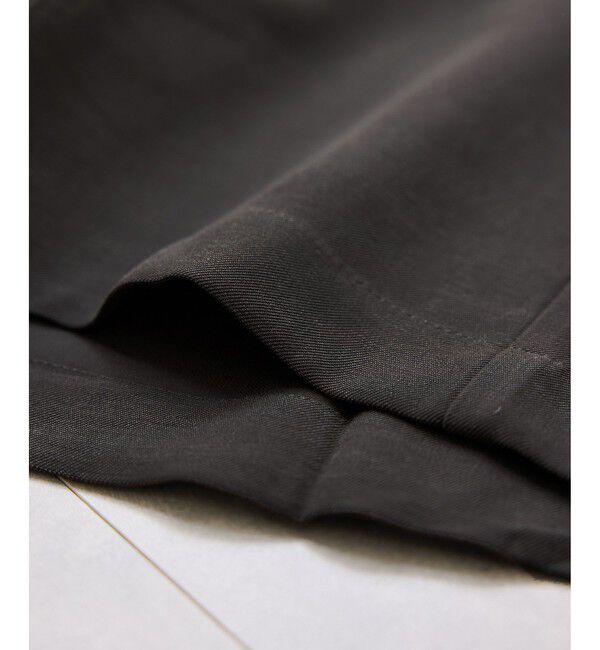 VIS「ツータックワイドパンツ/イージーケア」|チノ|