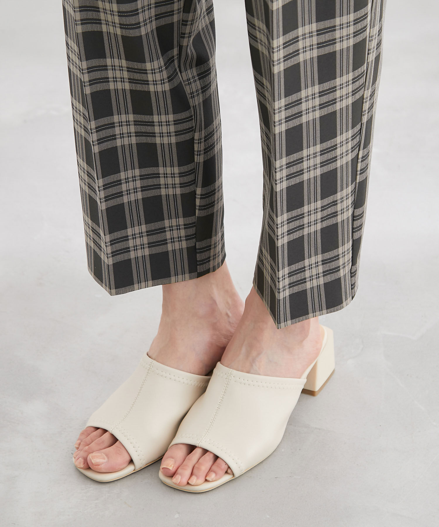 Rope&rsquo;Picnic「チェックテーパードパンツ」|その他|