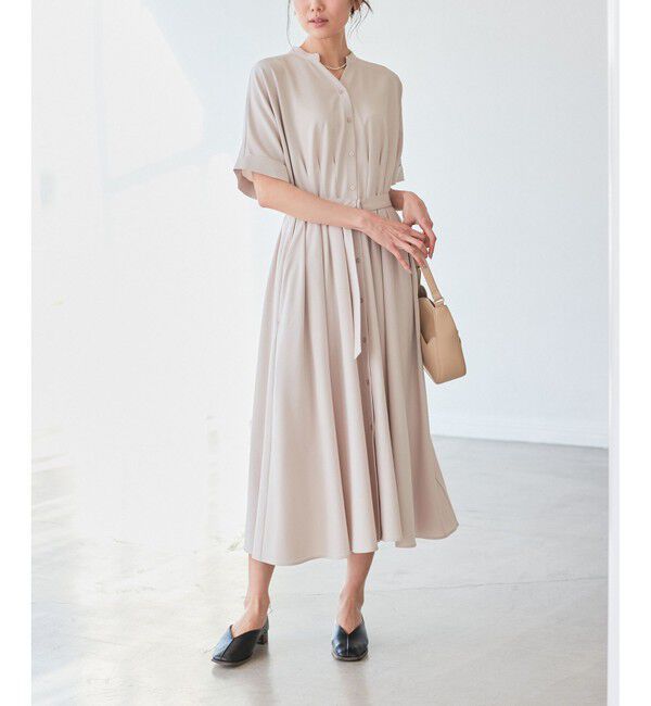 ROPE PICNIC PASSAGE「スクエアトゥセンターシーム甲深バブーシュ」|パンプス|