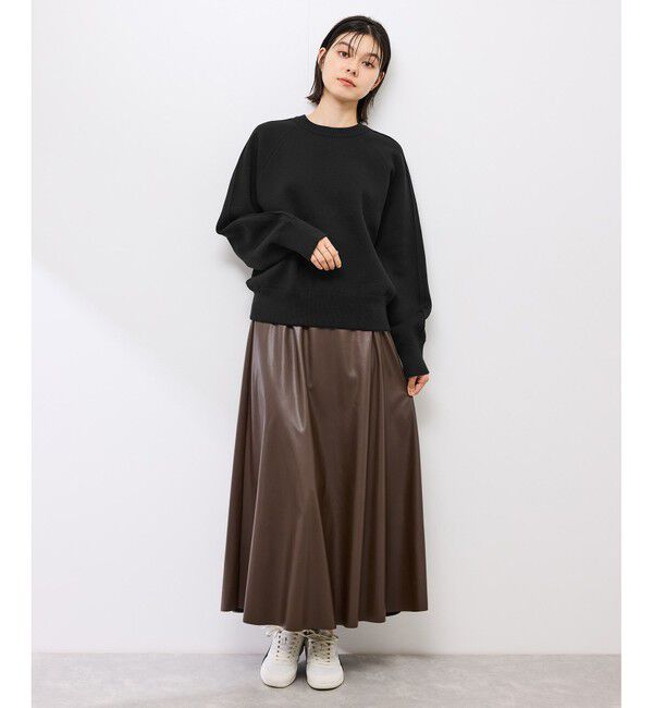 Rope&rsquo;Picnic「スウェットライクニットプルオーバー」|ニット・セーター|