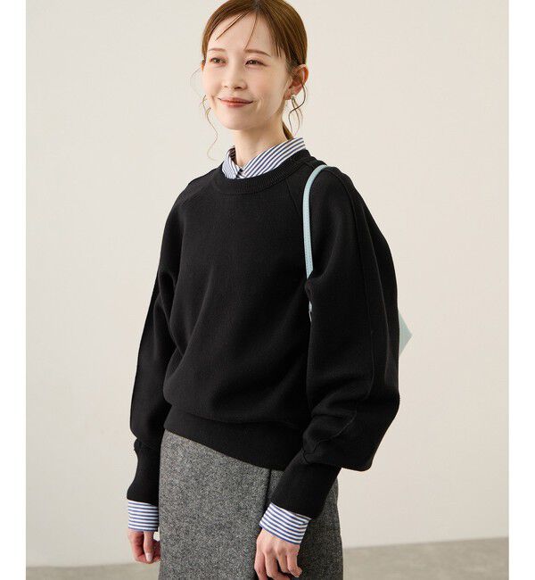 Rope&rsquo;Picnic「スウェットライクニットプルオーバー」|ニット・セーター|