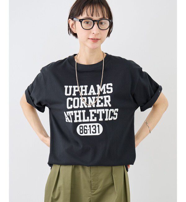 Rope&rsquo;Picnic「【Champion/チャンピオン別注】アソートロゴプリントオーバーサイズTシャツ/リンクコーデ」|Tシャツ・カットソー|