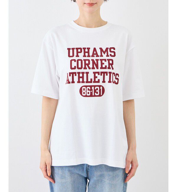 Rope&rsquo;Picnic「【Champion/チャンピオン別注】アソートロゴプリントオーバーサイズTシャツ/リンクコーデ」|Tシャツ・カットソー|