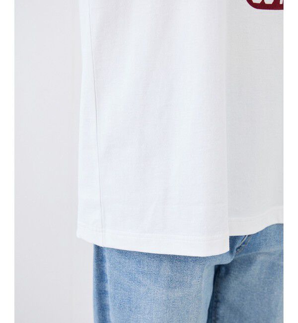 Rope&rsquo;Picnic「【Champion/チャンピオン別注】アソートロゴプリントオーバーサイズTシャツ/リンクコーデ」|Tシャツ・カットソー|