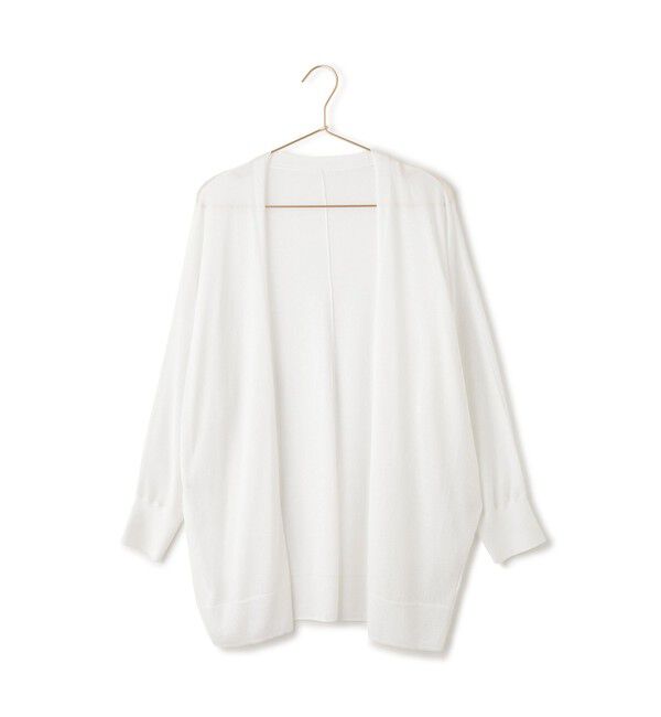 Rope&rsquo;Picnic「シャーベットニット トッパーカーディガン/UVケア・接触冷感」|カーディガン|