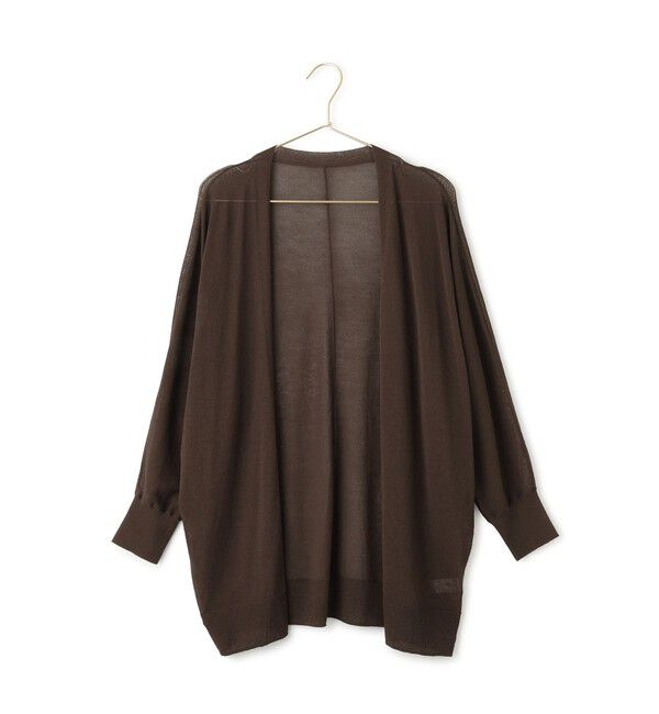 Rope&rsquo;Picnic「シャーベットニット トッパーカーディガン/UVケア・接触冷感」|カーディガン|