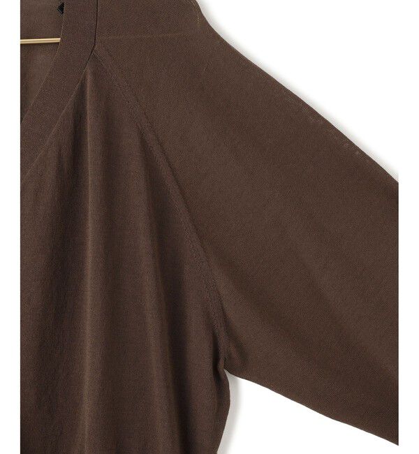 Rope&rsquo;Picnic「シャーベットニット ショート丈Vネックカーディガン/UVケア・接触冷感」|カーディガン|