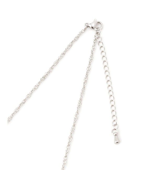 ROPE PICNIC PASSAGE「ステンレスツイストチェーンショートネックレス」|ネックレス|