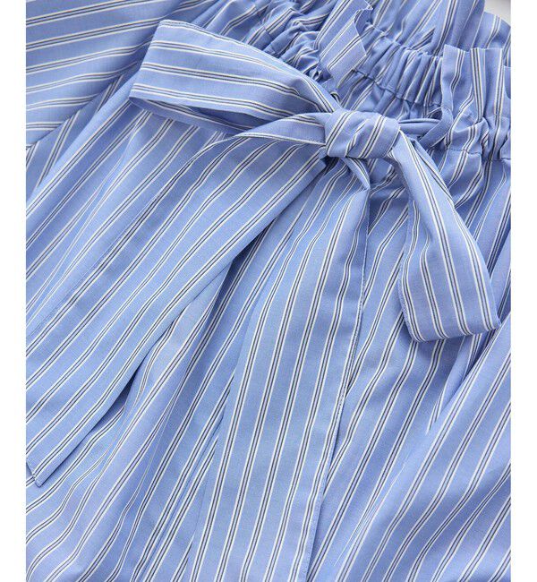 Rope&rsquo;Picnic「前後2WAYギャザーリボンデザインシャツ/UVケア・接触冷感・リンクコーデ」|シャツ・ブラウス|