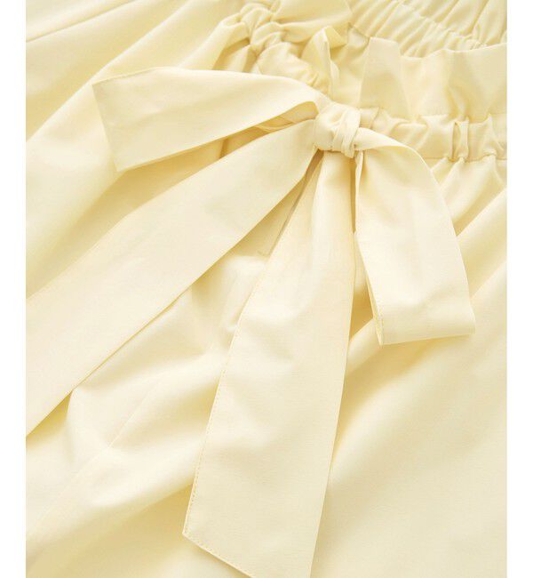 Rope&rsquo;Picnic「前後2WAYギャザーリボンデザインシャツ/UVケア・接触冷感・リンクコーデ」|シャツ・ブラウス|