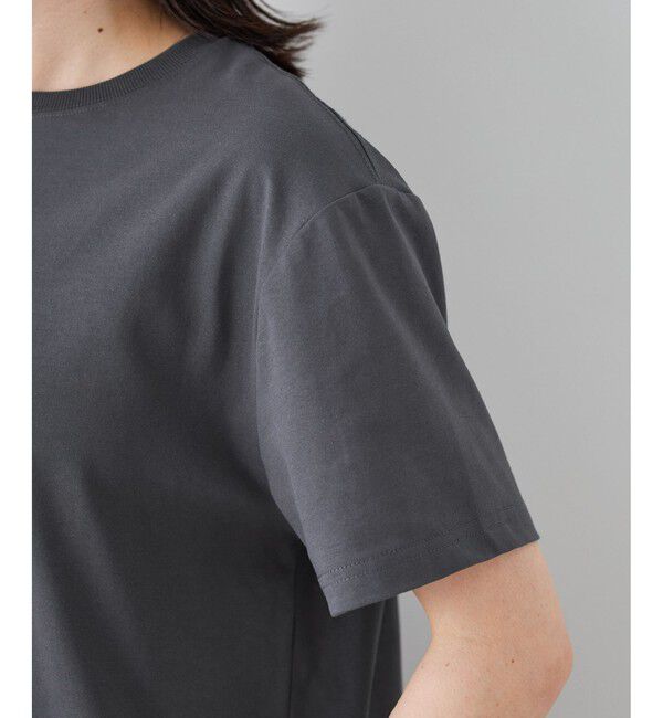 Rope&rsquo;Picnic「オーバーサイズロゴプリントTシャツ/UVカット・接触冷感・汗染み防止」|Tシャツ・カットソー|