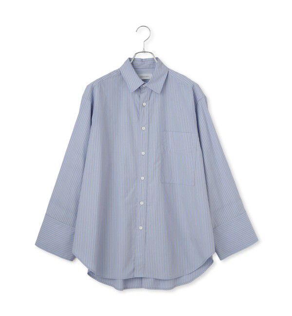 ADAM ET ROPE'「MIXストライプシャツ」|シャツ・ブラウス|