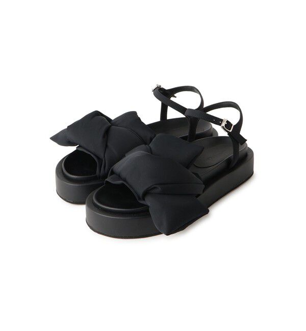 ADAM ET ROPE'「【撥水】ノットデザインボリュームサンダル」|サンダル|