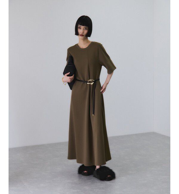 ADAM ET ROPE'「ボリュームファーサンダル」|サンダル|