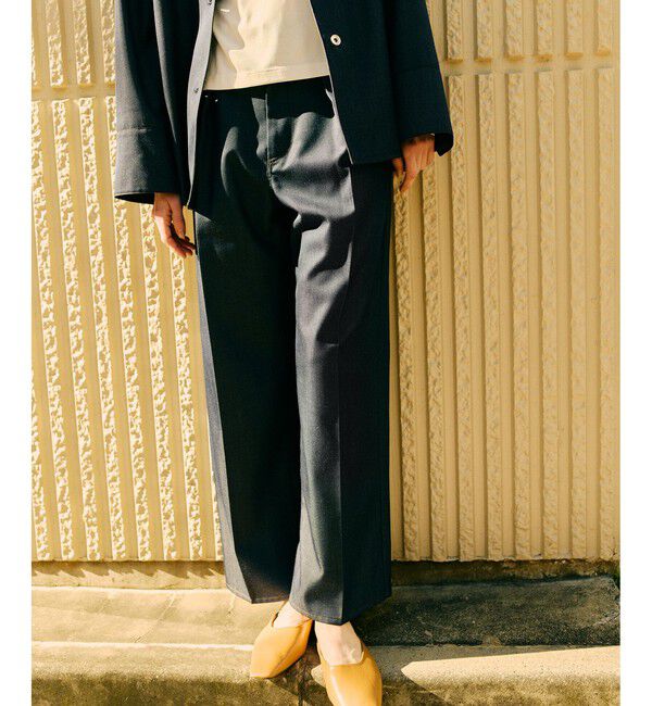 ADAM ET ROPE'「NIKKE TW DENIM PANTS」|デニム|ブラック(01)