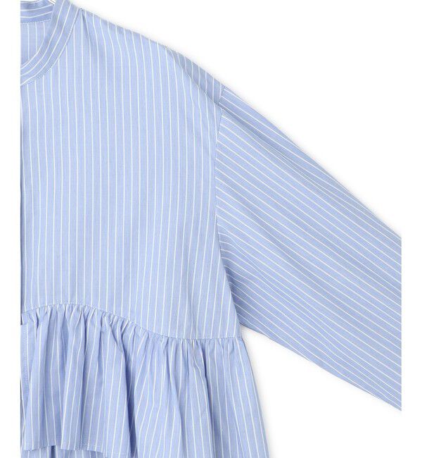 ADAM ET ROPE'「【WEB限定】フリルブラウス」|シャツ・ブラウス|