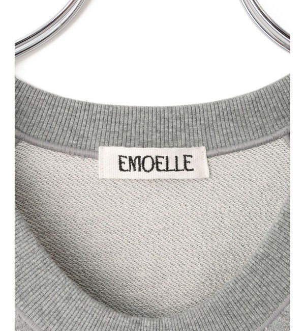 ADAM ET ROPE'「【EMOELLE】スウェットプルオーバー」|スウェット・ジャージ|