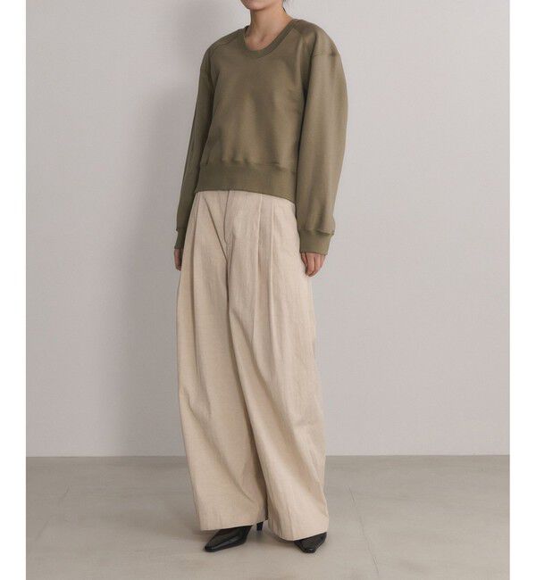 ADAM ET ROPE'「【EMOELLE】スウェットプルオーバー」|スウェット・ジャージ|