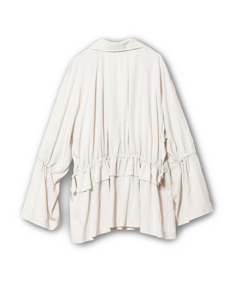  「ドロストショートトレンチコート」|トレンチコート|