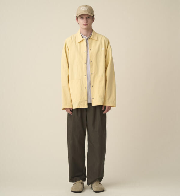 DANTON「DANTON | スタナーナイロン 2タックイージーパンツ MEN」|チノ|