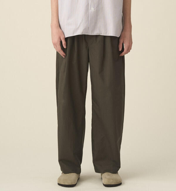 DANTON「DANTON | スタナーナイロン 2タックイージーパンツ MEN」|チノ|