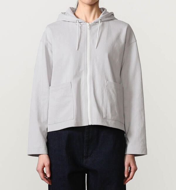 ORCIVAL「ORCIVAL | コットン ロングスリーブ フードジャケット WOMEN」|パーカー|