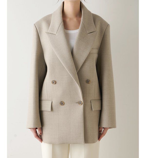  「ボンディングオーバージャケット」|テーラードジャケット|