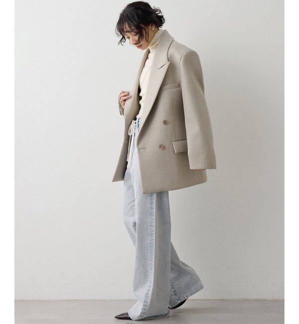  「ボンディングオーバージャケット」|テーラードジャケット|