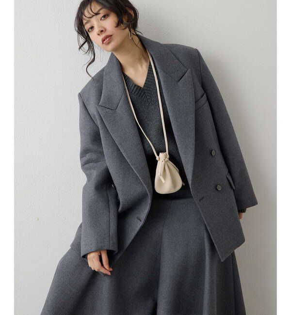  「ボンディングオーバージャケット」|テーラードジャケット|