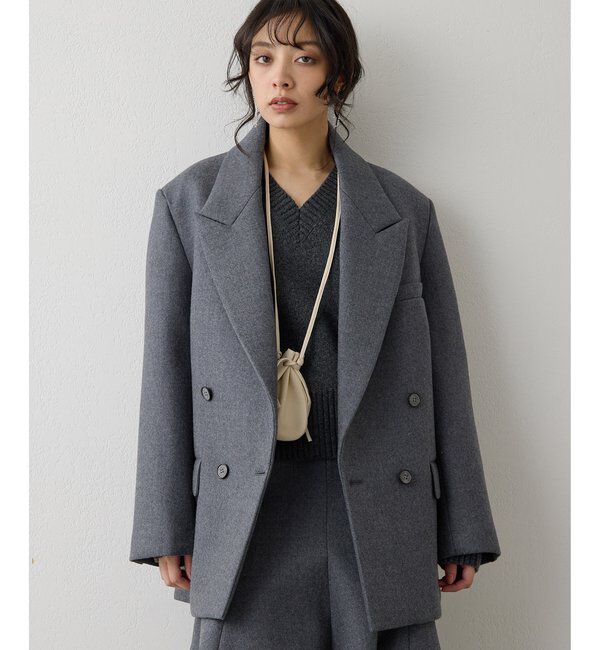  「ボンディングオーバージャケット」|テーラードジャケット|