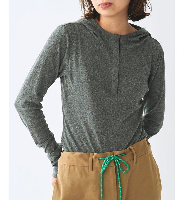  「＜WEB限定＞【Nuition】ボディスーツ」|Tシャツ・カットソー|グレー