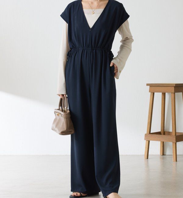  「ジャージーサロペット」|オールインワン|