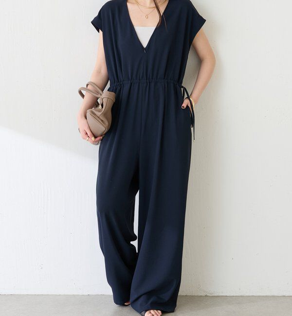  「ジャージーサロペット」|オールインワン|