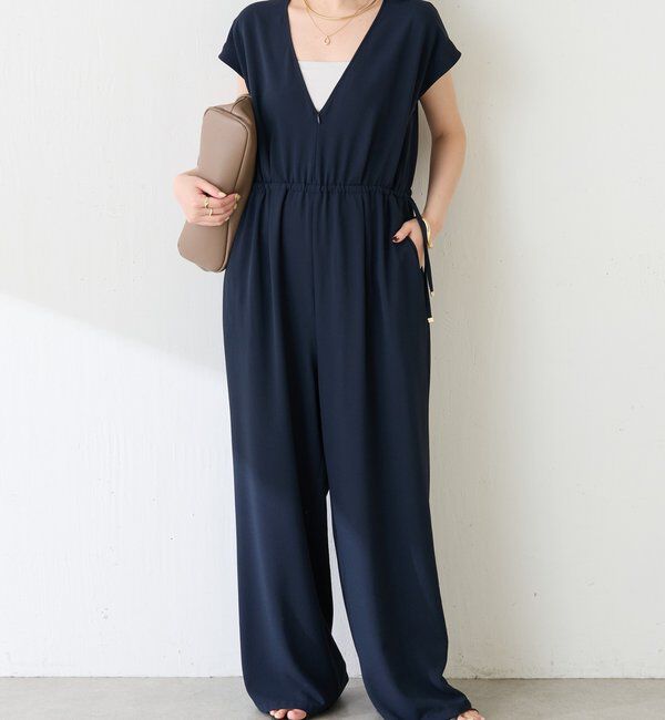  「ジャージーサロペット」|オールインワン|